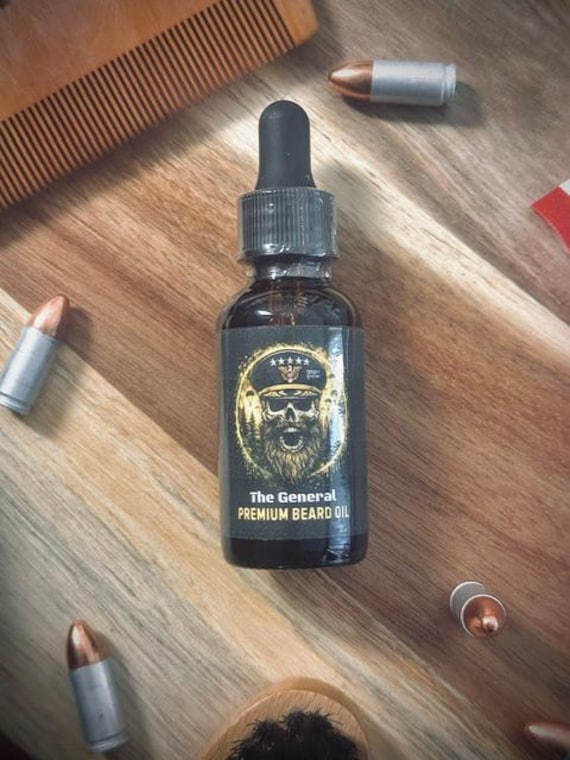 Premium VILLAIN Beard Oil | 1oz | 2oz | Fresh Pine Fragrance |Self-Care Treat | Tame the Beast | Ideal Gift for the Bearded Man