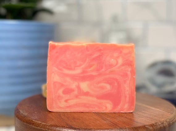 FALL BERRY Handmade Cold Process Soap 5.5oz  | Berry Delightful Fruity Swirl Soap