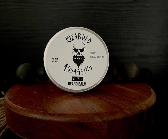 VILLAIN Beard Balm 2oz | Tame the flyaways | Style Your Beard | Beard Care | Grooming