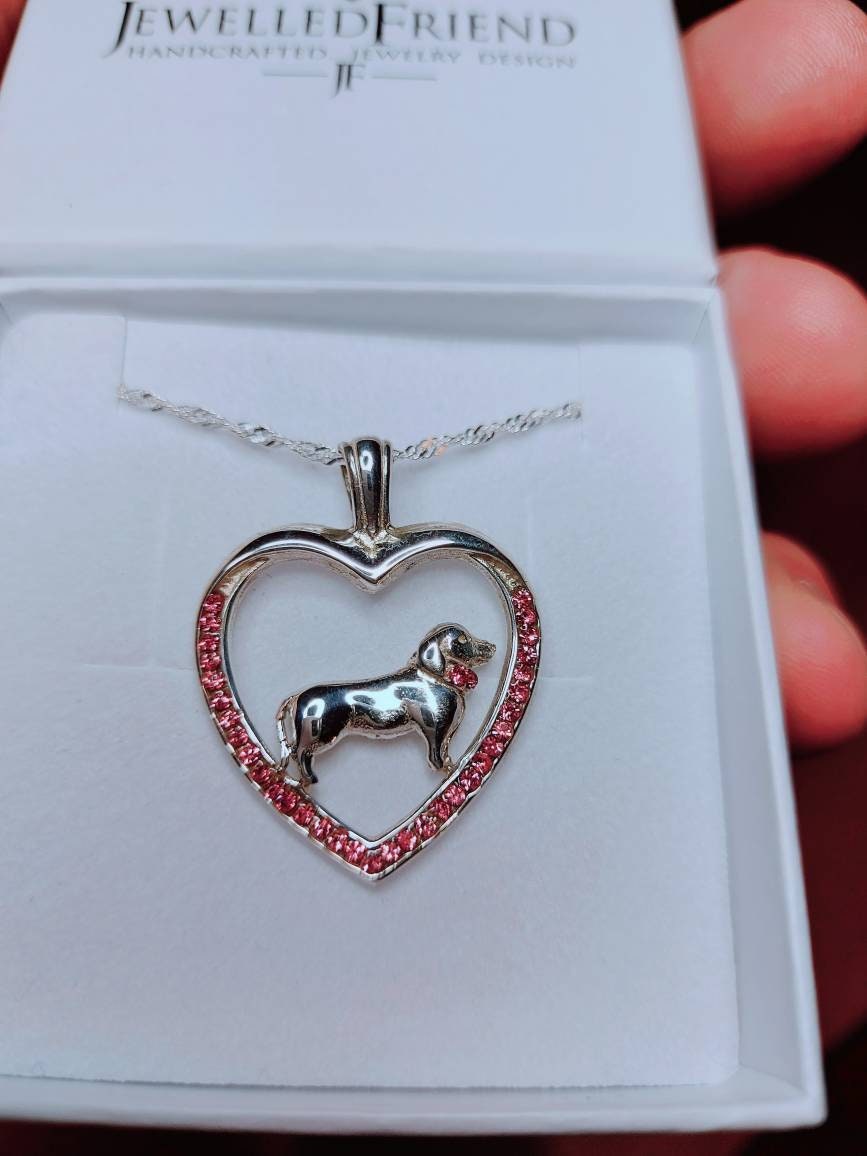 Swarovski dachshund cheap necklace