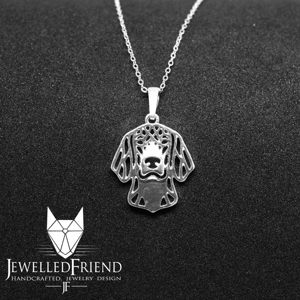 Beagle dog jewelry pendant Sterling SilverPersonalized Pet Necklace