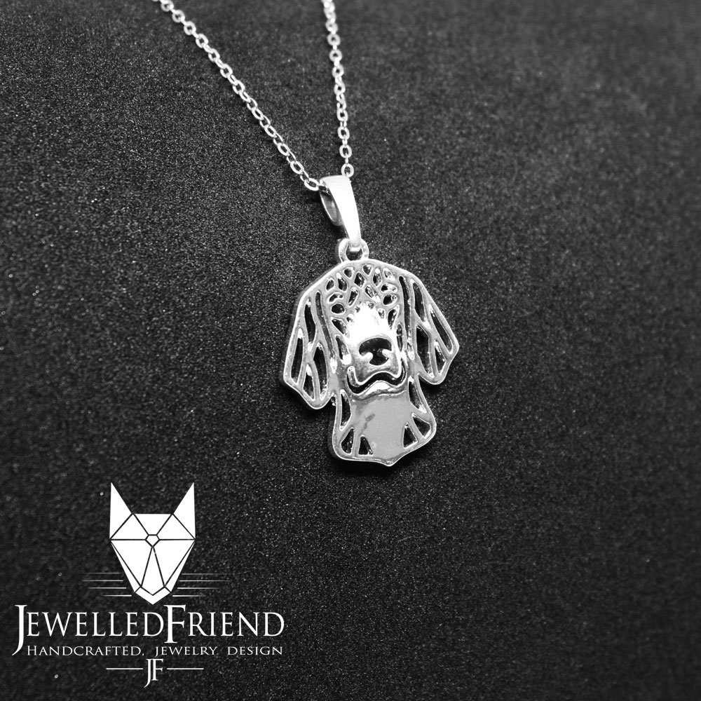 Beagle dog jewelry pendant Sterling SilverPersonalized Pet Necklace