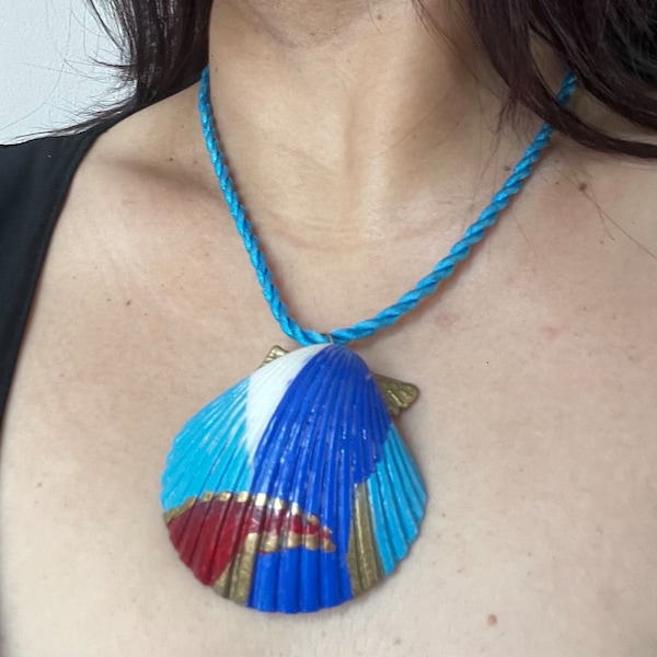 Sea Shell Pendant - Etsy