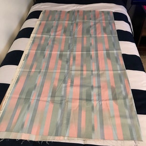 1-1/4 Yards of Vintage Fabric - Screen-print From &quot;The Futura Collections&quot; by Cohama Riverdale - 1.25 yds x 52&quot;