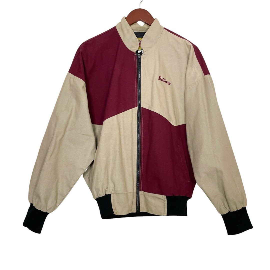 Vintage Bee-wild Color Block Full Zip Western Jacket- Adult