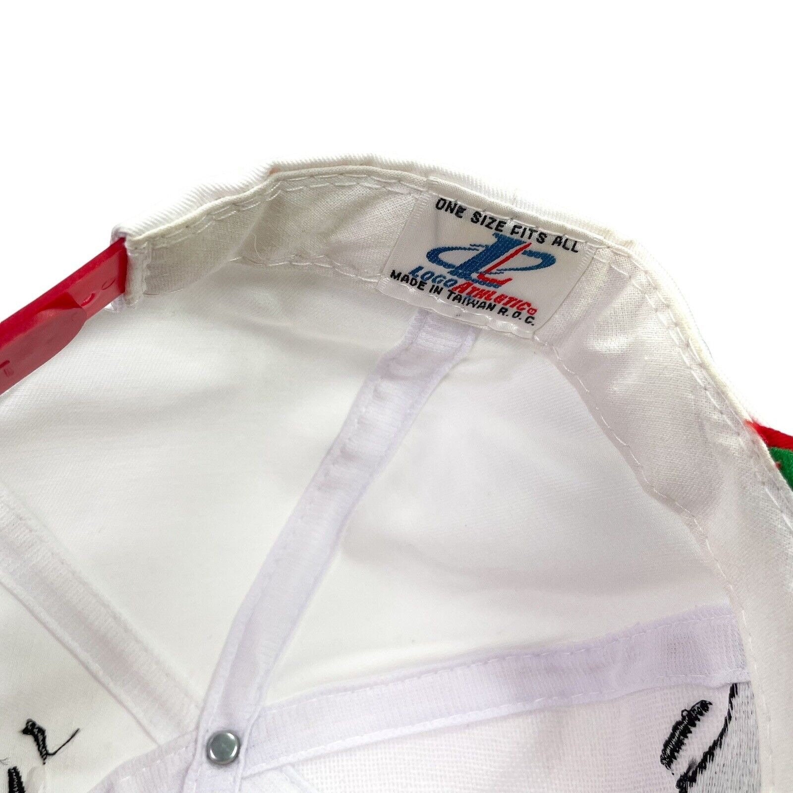 Casquette Snapback Vintage Drew Pearson Houston Rockets Années 90 - Bord Dentelé Onde De Choc - Neuf Avec Étiquette