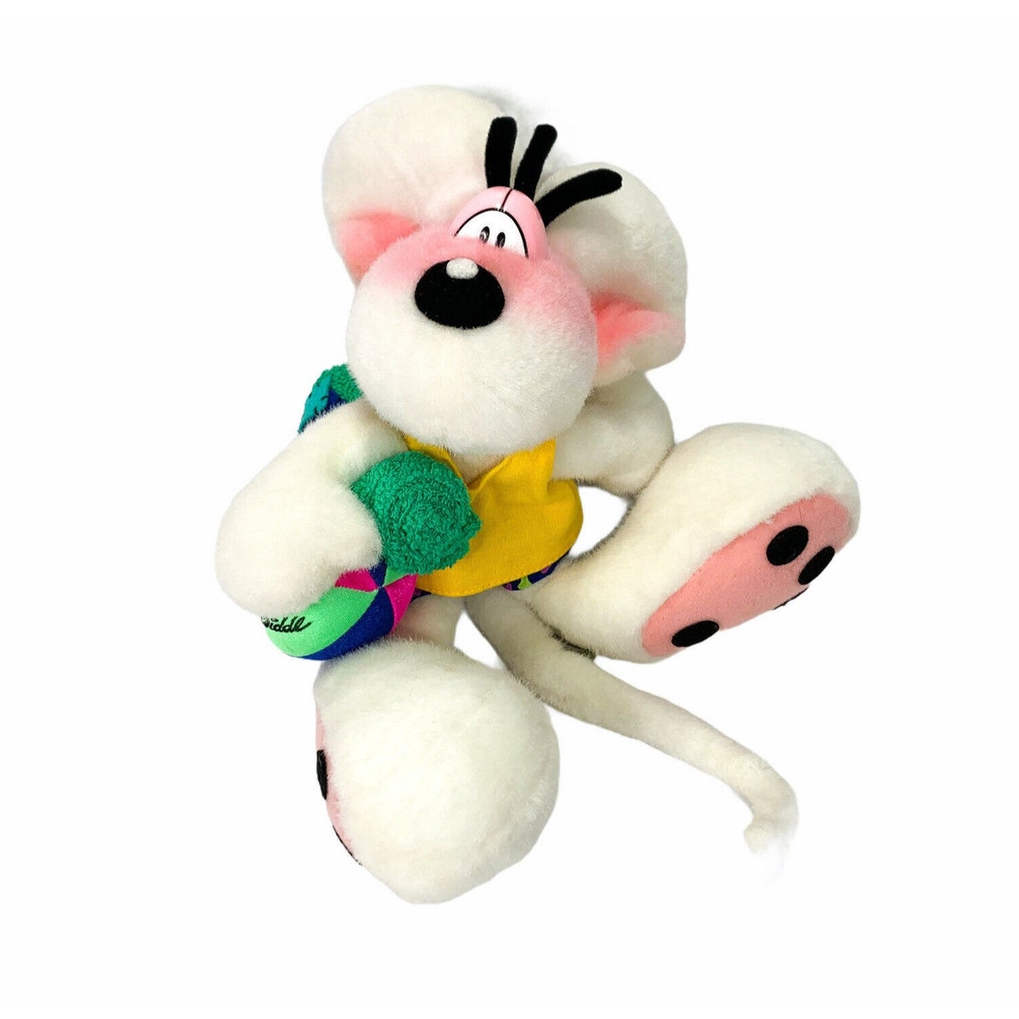 Vintage Rare Diddl Mouse Plush Beach Ball Towel Summer - Etsy