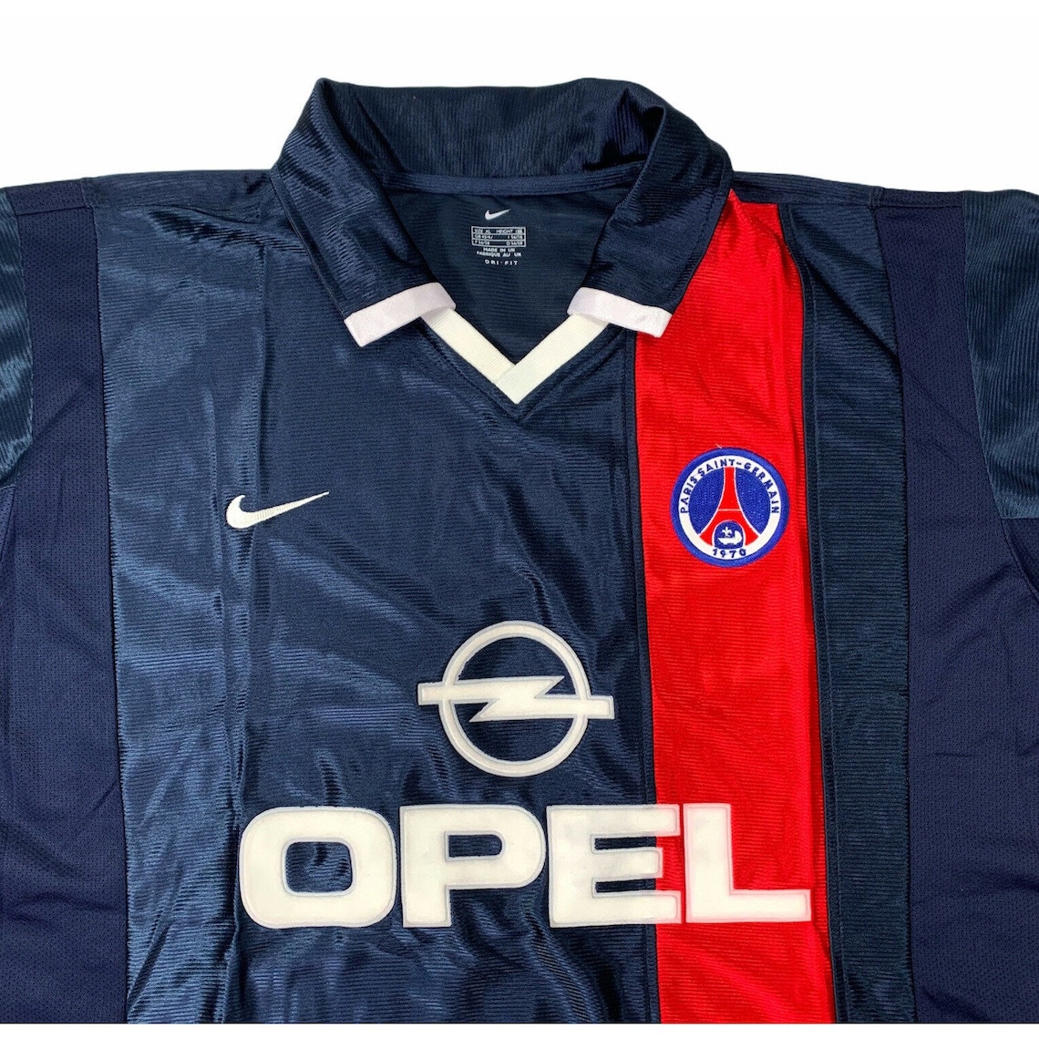 Vintage Nike Opel PSG Paris France Home Football Shirt Jersey  Etsy