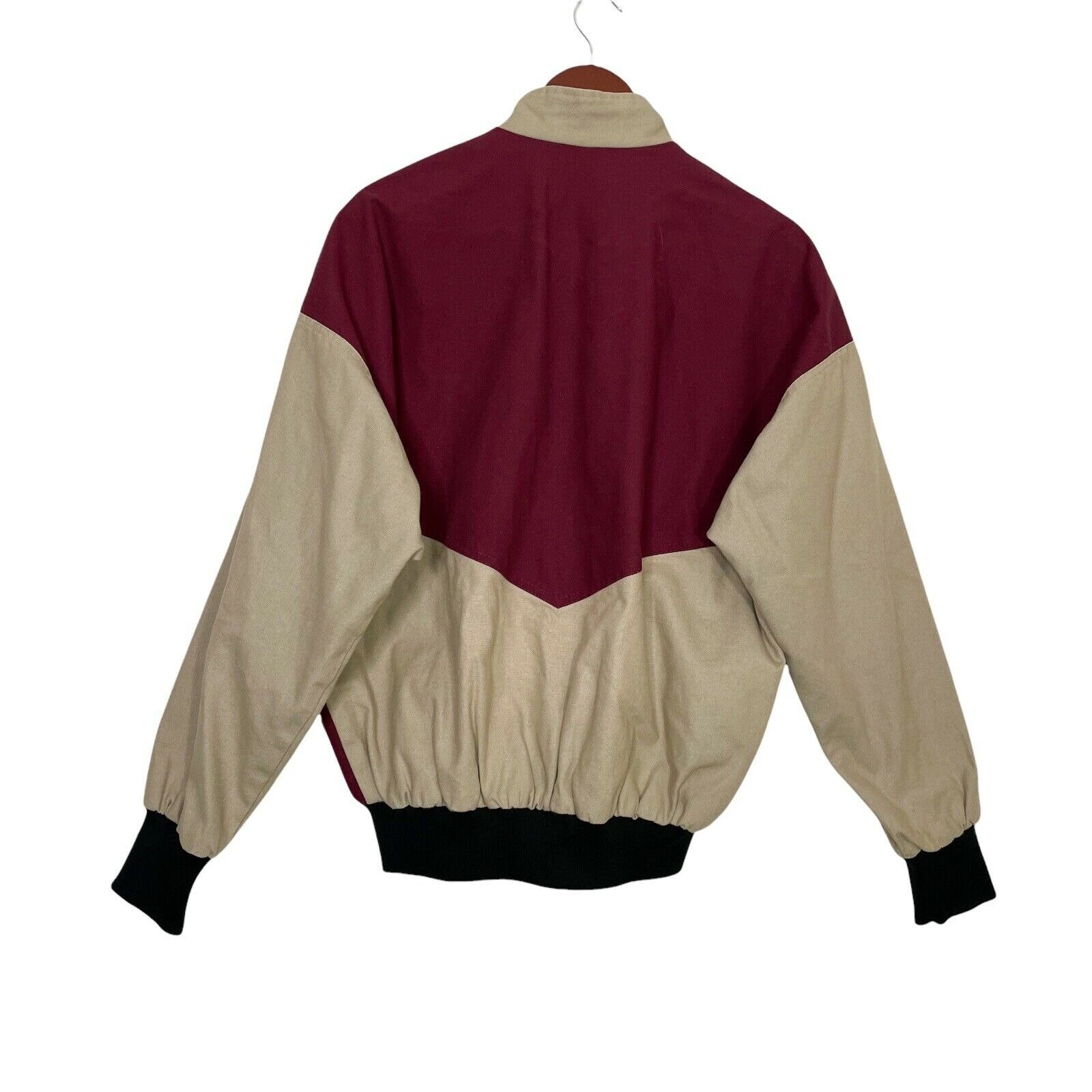 Vintage Bee-wild Color Block Full Zip Western Jacket- Adult
