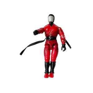 Vintage G.I. Joe 1991 Ninja Force Red Slice Cobra Swordsmen Action Figure ARAH vintage collectible toy