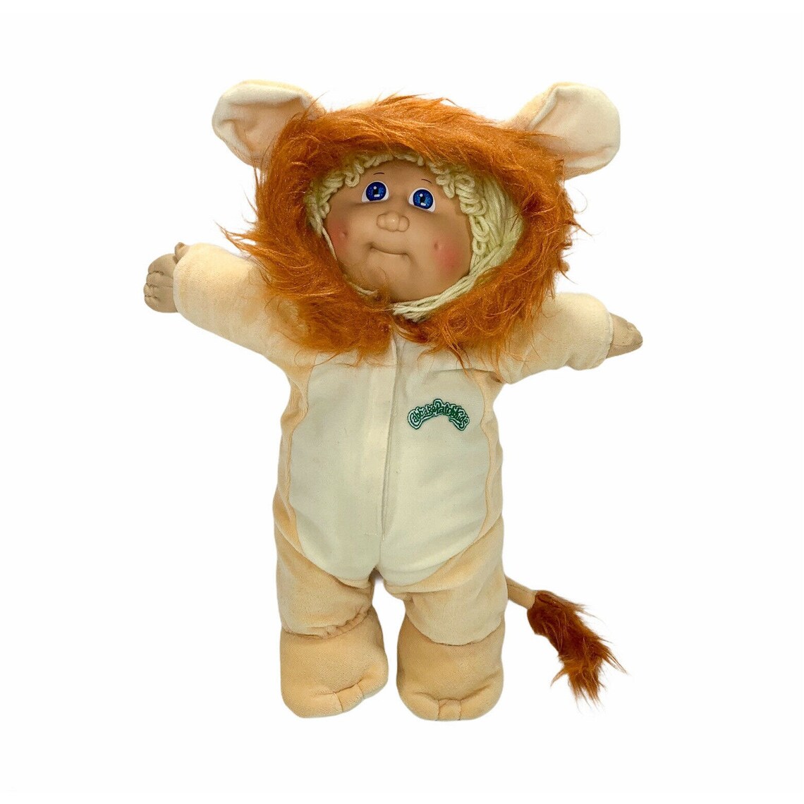 Vintage Cabbage Patch Kid Lion Costume Doll 197882 Blonde Etsy