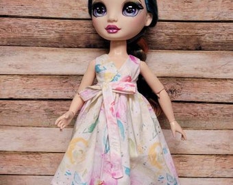 24 inch big rainbow high amaya doll dress. Fits big 24 inch rainbow high amaya doll. Dress for 24 in dolls