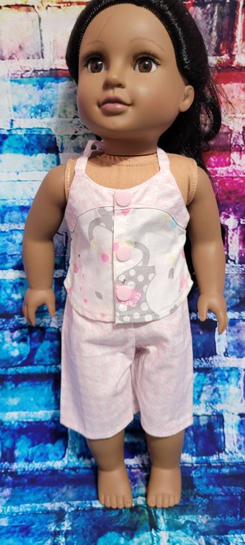 18 Inch Doll American Girl Style Clothes. Cotton Capri Etsy