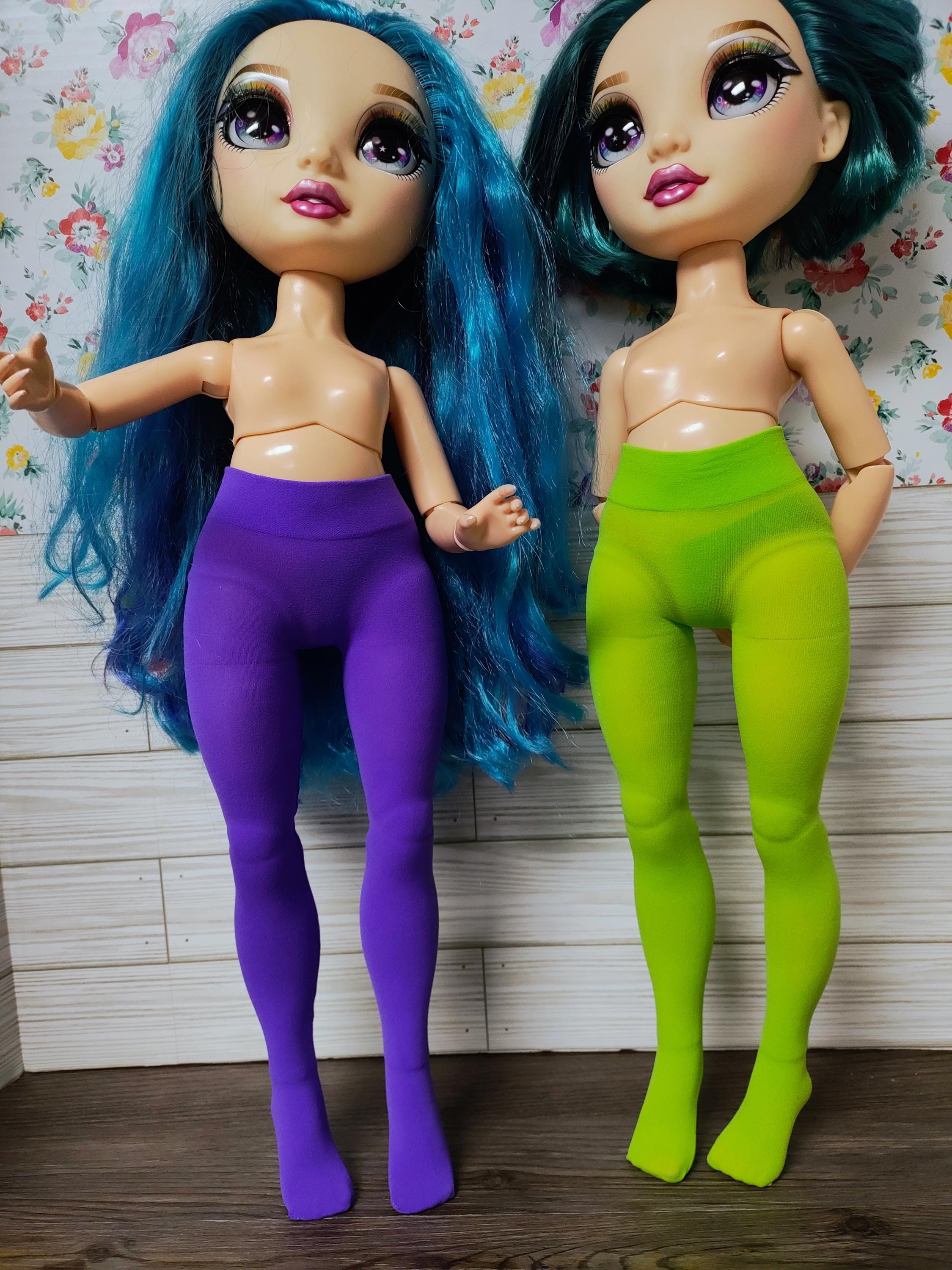 24 inch big rainbow high amaya doll tights. Fits big 24 inch rainbow high amaya doll.NEW COLORS!!!!