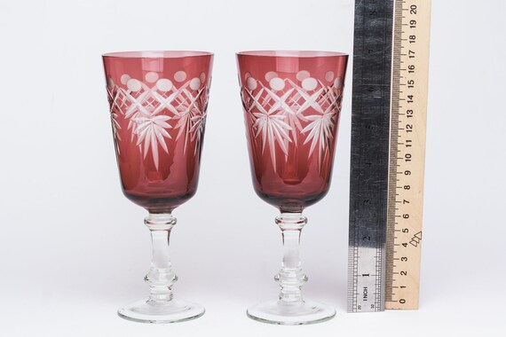 ボヘミア グラス 3個 ワイングラス ペア セットN364、ボヘミア