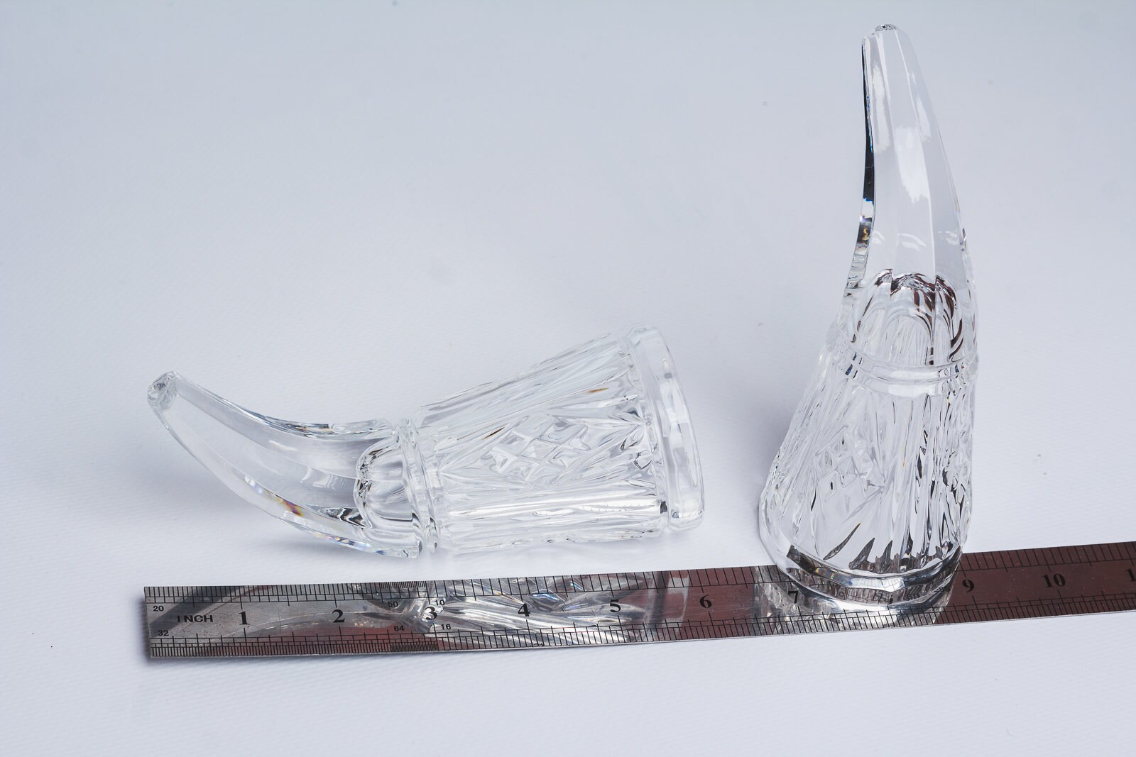 Crystal Drinking Horns Glass Wine Goblet Viking Drinking Horns Etsy