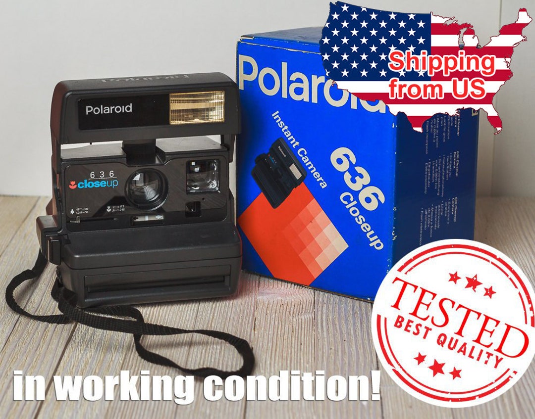 Polaroid Close up 636 Polaroid Camera Vintage Retro Camera in Etsy