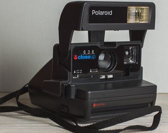 Polaroid Close Up 636 Polaroid Camera Vintage Camera Retro Camera Christmas xmas gift for photographer Gift for him film 600