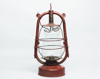 Kerosene lantern Vintage Primitive rusty oil soviet gas lamp Antique lighting Steampunk Farmhouse Wabi sabi home decor petroleum lamp