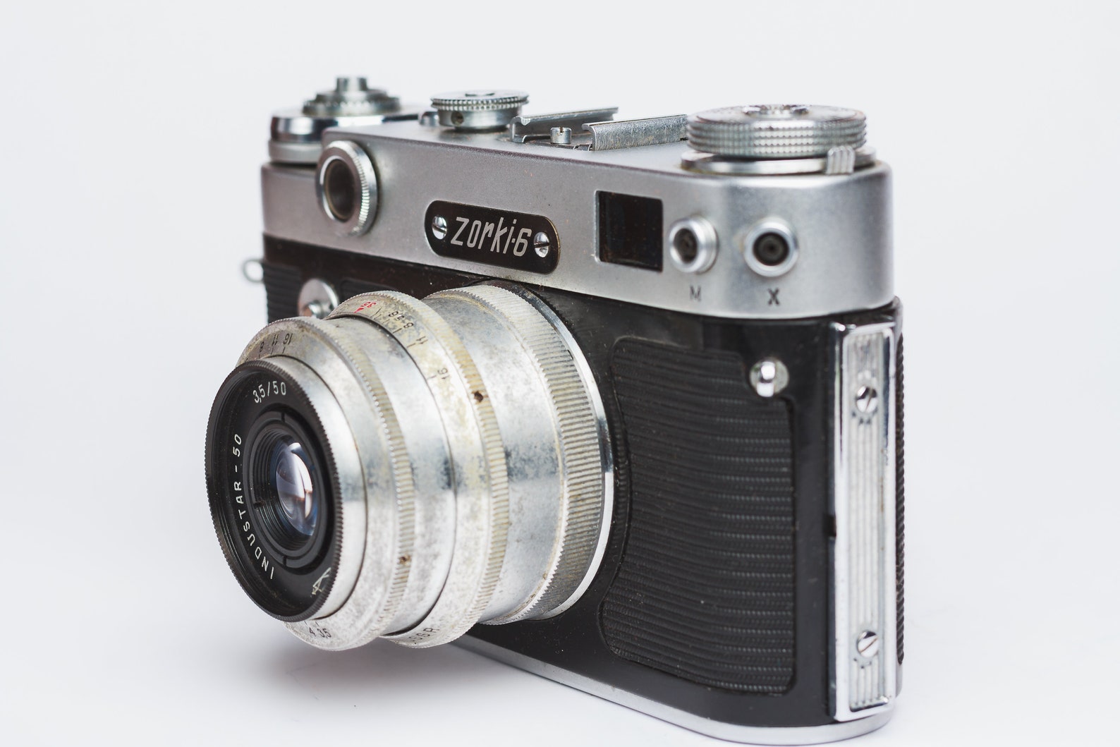 Zorki 6 camera Rangefinder film camera Lens Industar 50 lens Etsy