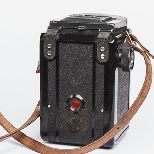 Appareil Photo Lubitel 2 Avec Sacoche Et étui Cuir, Année 1975