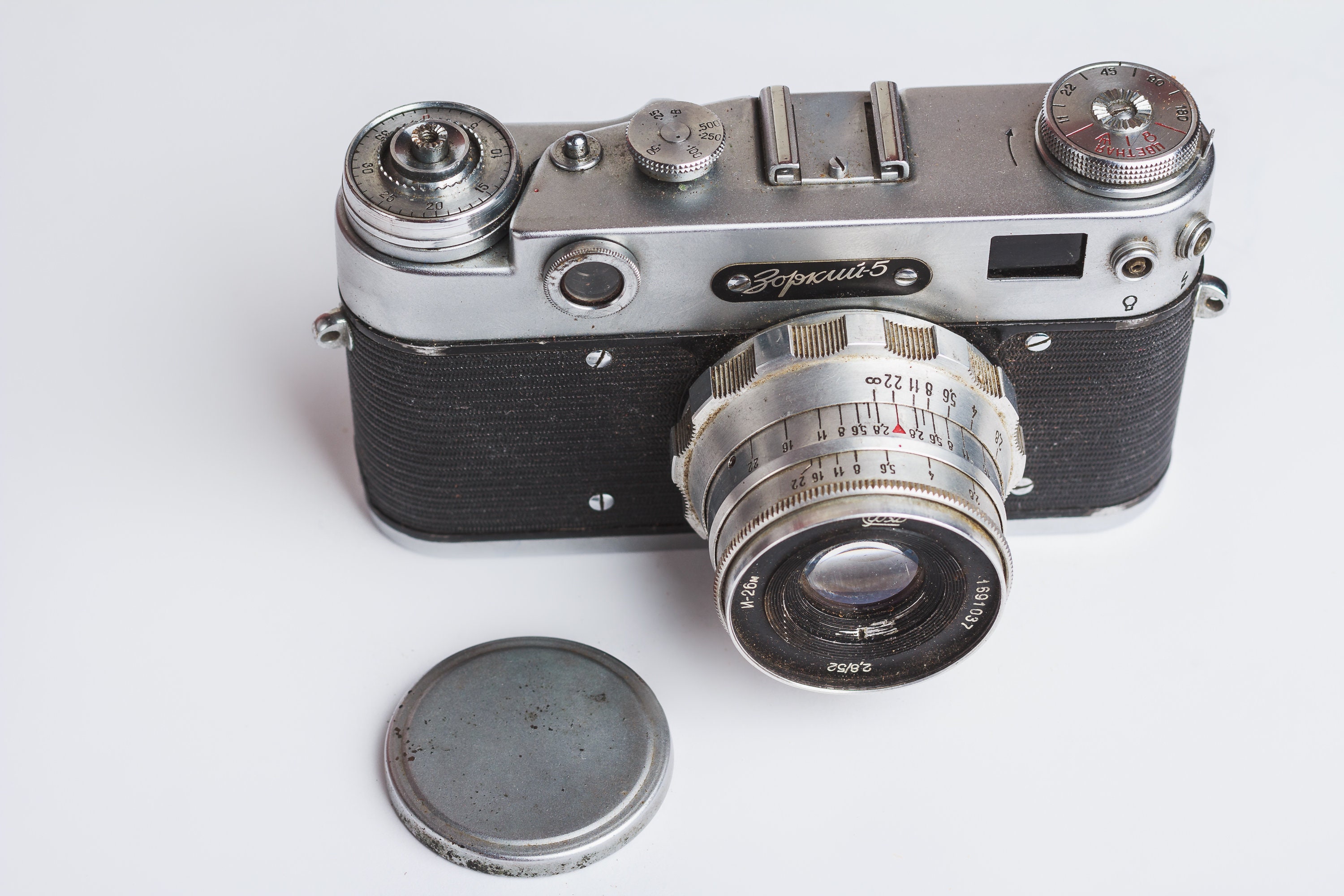 Zorki 5 camera Rangefinder film camera Lens Industar 50 lens Etsy