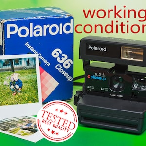 Appareil Photo Polaroid 636 Close Up Vintage - Avec Boîte D'origine