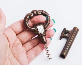 Vintage Bronze Dog Corkscrew, Walter Bosse Style, USSR 1960s