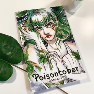 Inktober Art Zine - Poisontober