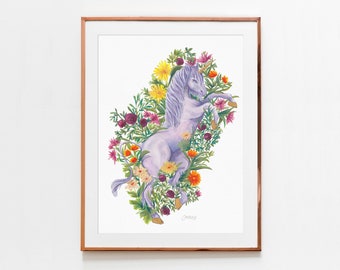 Unicorn Fantasy Mythology Art Print