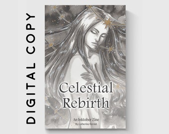 Celestial Rebirth Inktober 2021 Digital Zine