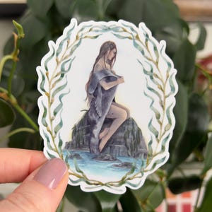 Naklejka winylowa Selkie Seal Woman