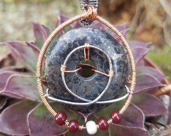 Apache Gold Donut Pendant
