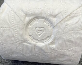 1st Paper Wedding Anniversary, Toilet Roll Keepsake, Card Alternative