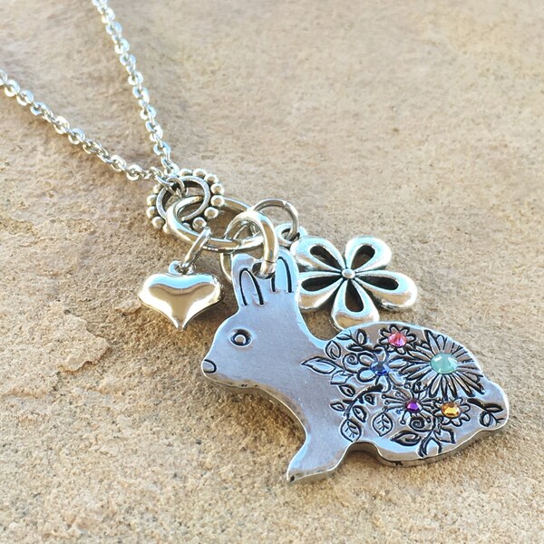 Bunny Necklace Etsy