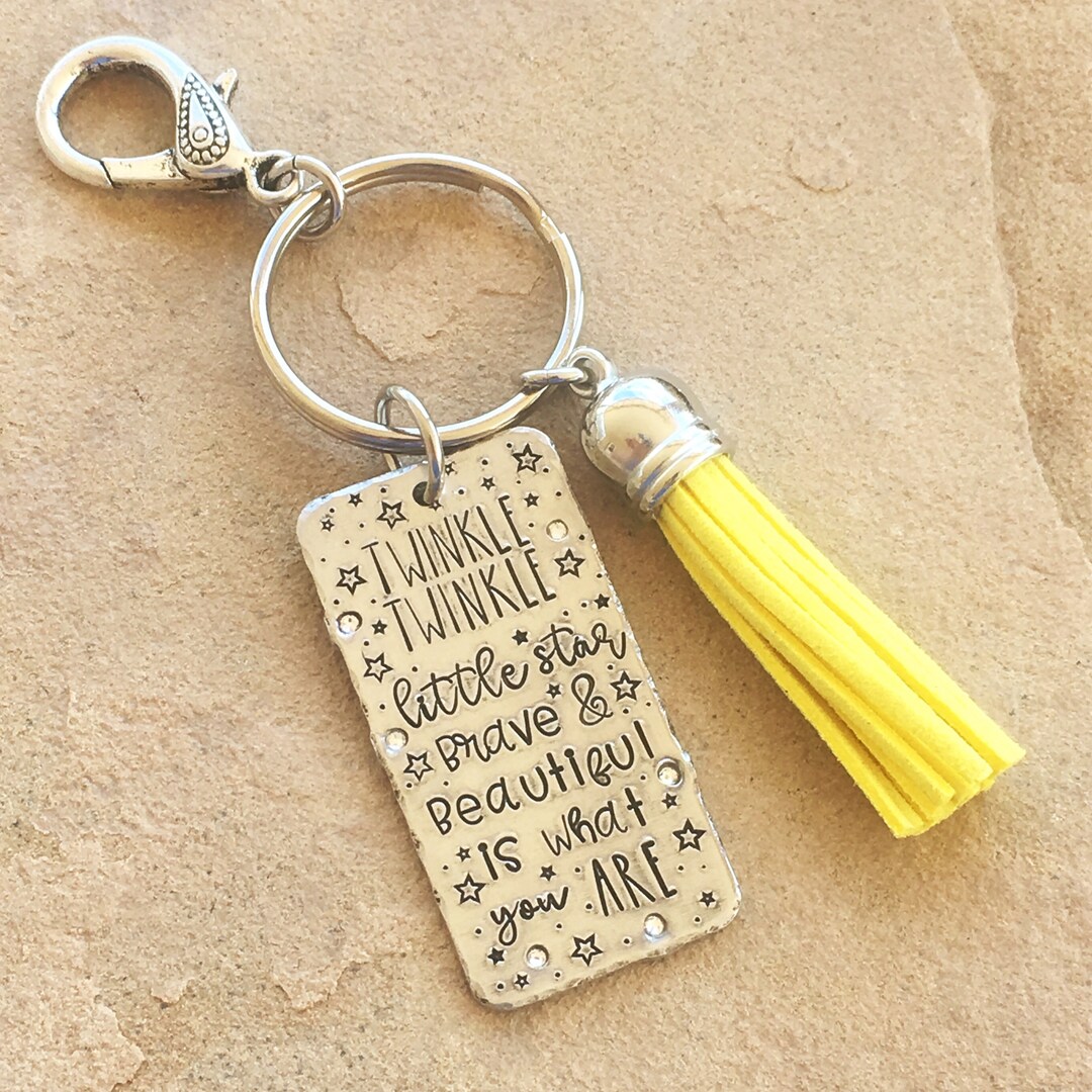brave-beautiful-key-chain-gift-for-her-gift-for-daughter-etsy