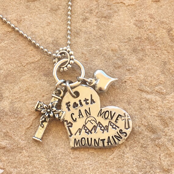 Faith Can Move Mountains Necklace 2025