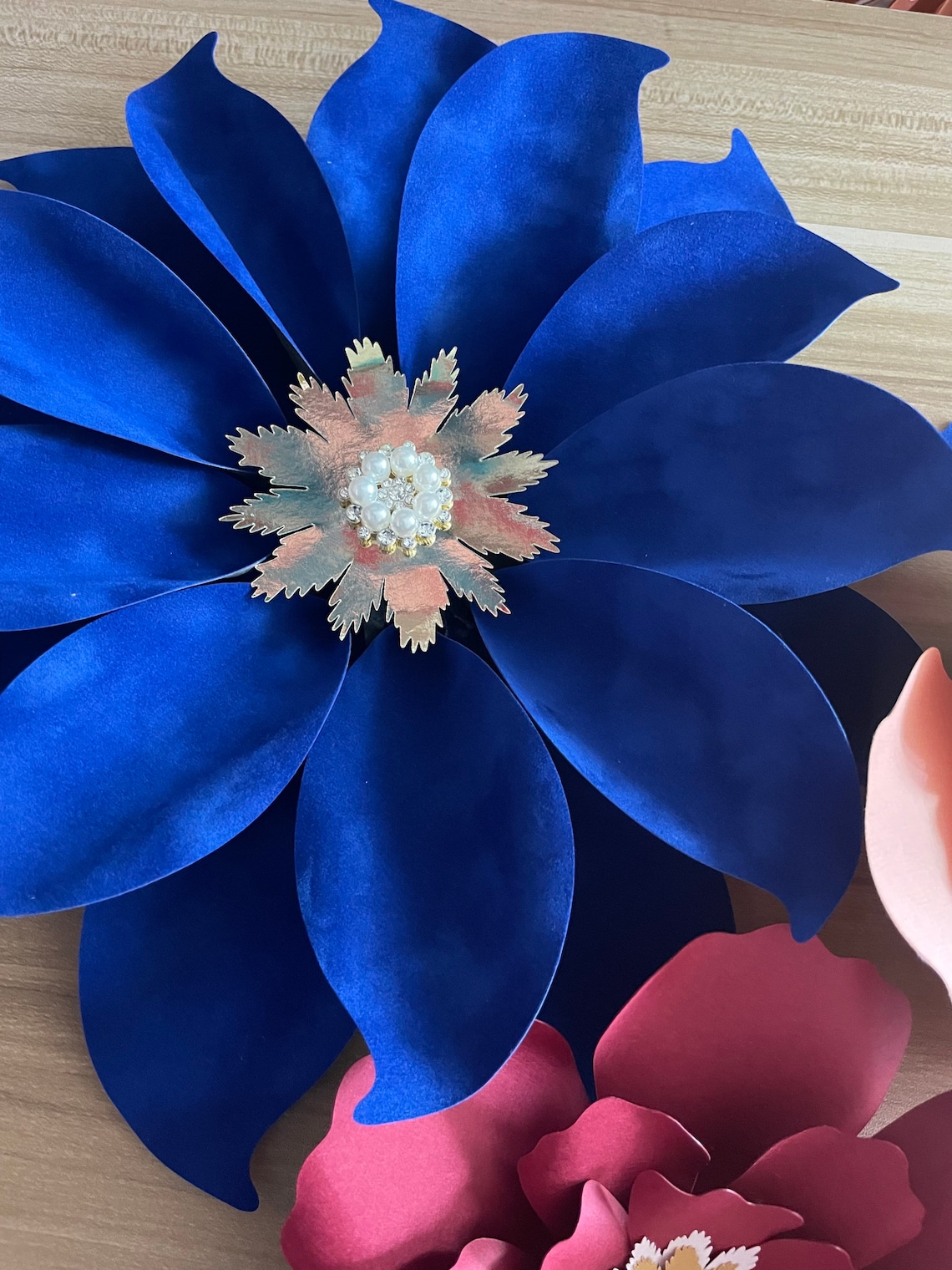 PNG Flower Center 3 Paper Flowers Paper Flower Center Etsy