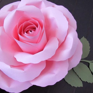 Plantilla de flor de papel SVG y PDF n.° 23