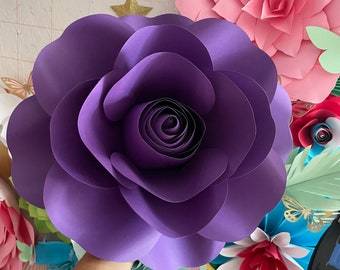 SVG Paper Flower Template #33