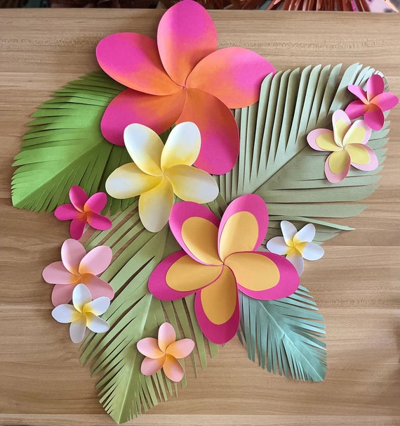 Hawaiian Flower Template