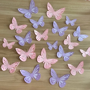 20 Piece Pink and Purple Butterfly Birthday Decor | Party Decor | Butterfly| Kids Party