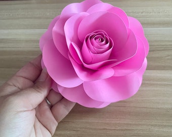 SVG Paper Flower Template #30