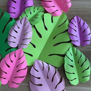 PNG Leaf 7 | Paper Leaves | Leaf Template | Paper Flowers