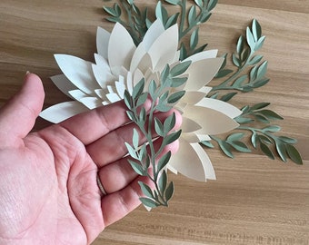 PNG Leaf 11 | Paper Leaf| Leaf Template | Paper Flowers