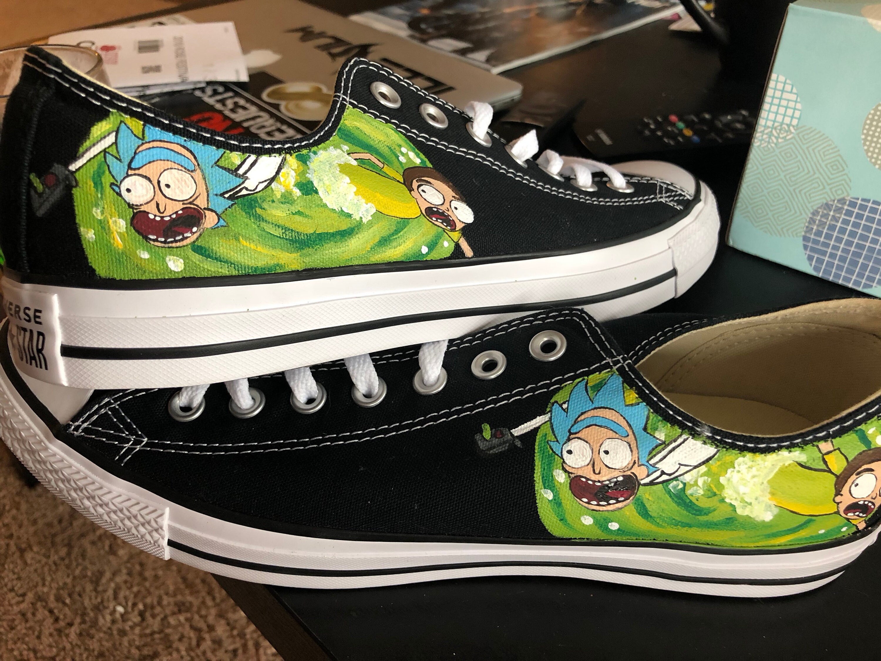 custom painted shoes near me