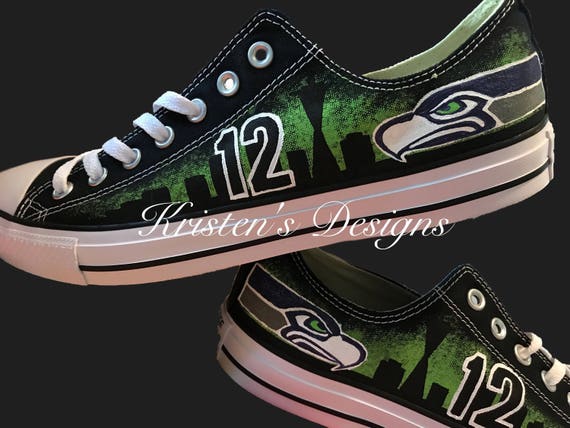 custom seahawks shoes
