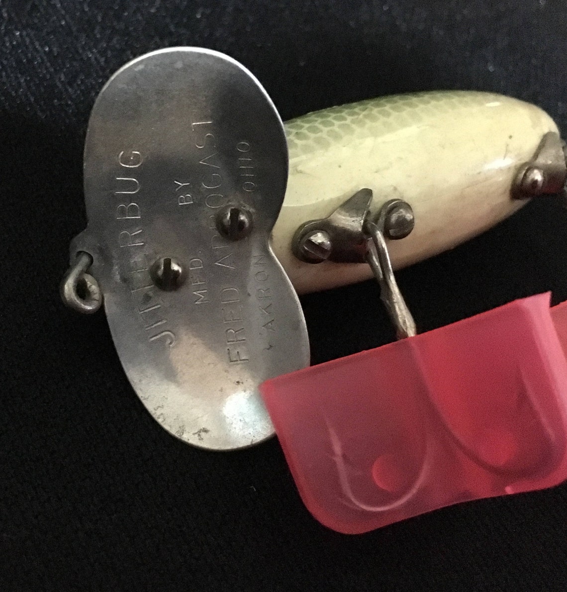 Vintage 1950's Jitterbug Fishing Lure by Fred Arbogast Etsy