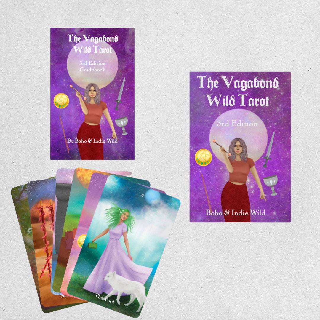 The Vagabond Wild Tarot 3rd Edition Indie Deck - Etsy The Vagabond Wild Tarot 3rd Edition Indie Deck - Etsy