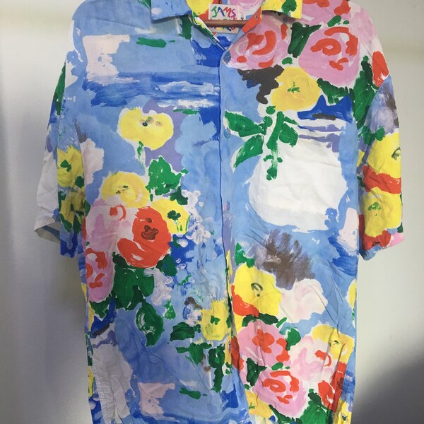 Jams world shirt vintage hawaiian/Free shipping